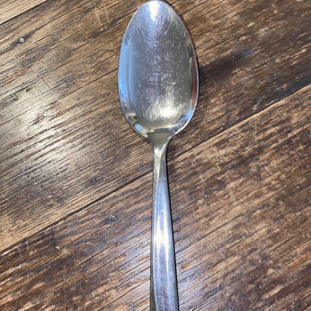 1 INSICO Stainless Steel Flatware Table/Serving Spoon Finlandia Pattern USA